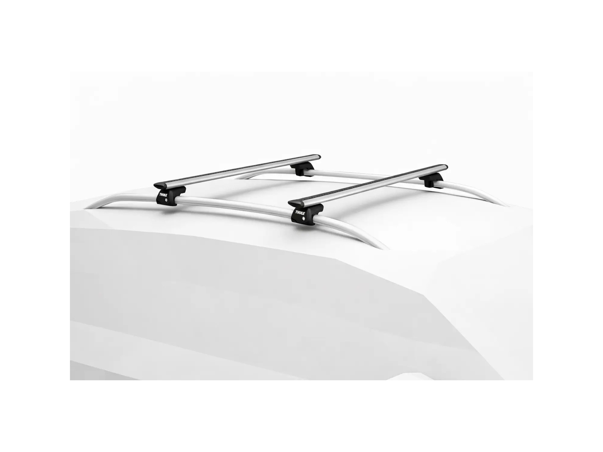 Thule WingBar Evo dvignjeni nosilci Srebrne | SNAILER®