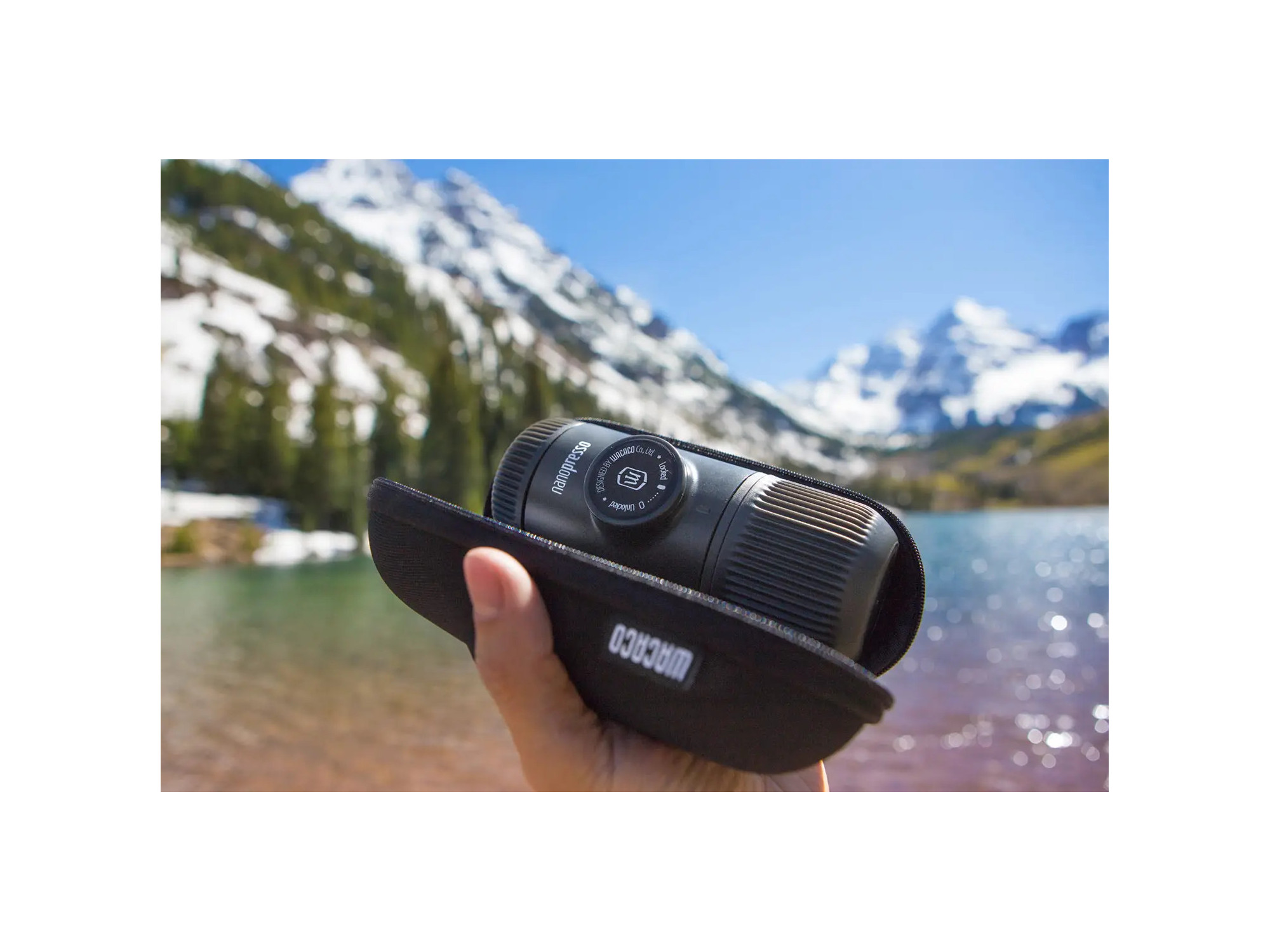 Wacaco Nanopresso + trdi etui | Ročni espresso aparat | SNAILER®