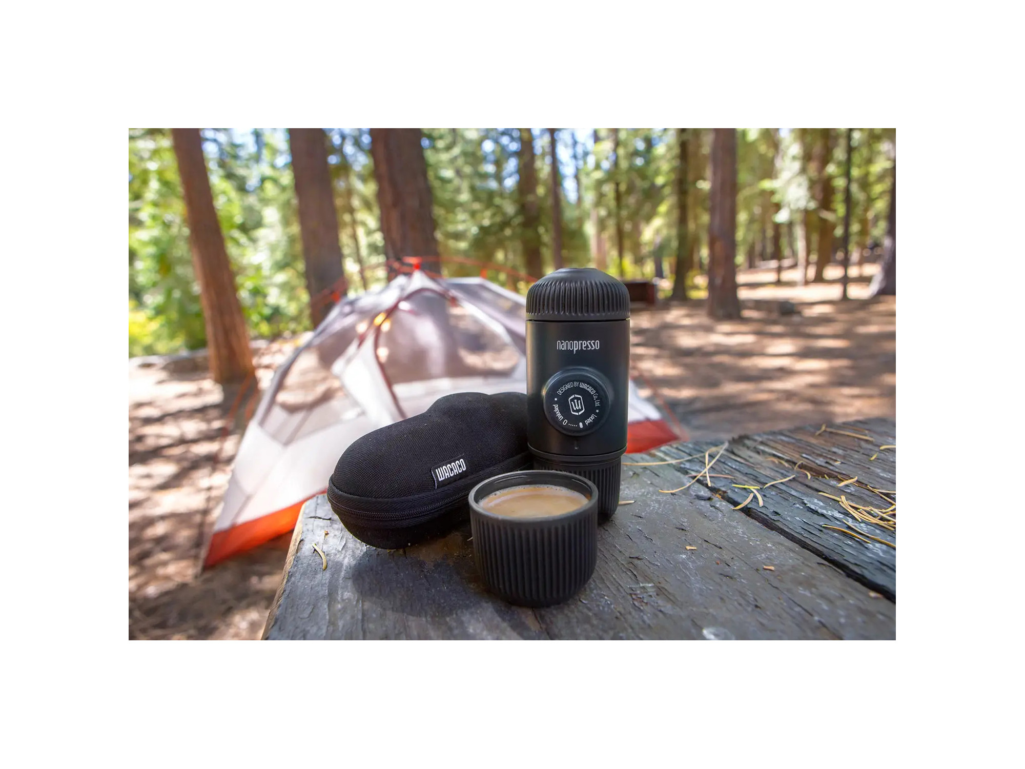 Wacaco Nanopresso + trdi etui | Ročni espresso aparat | SNAILER®