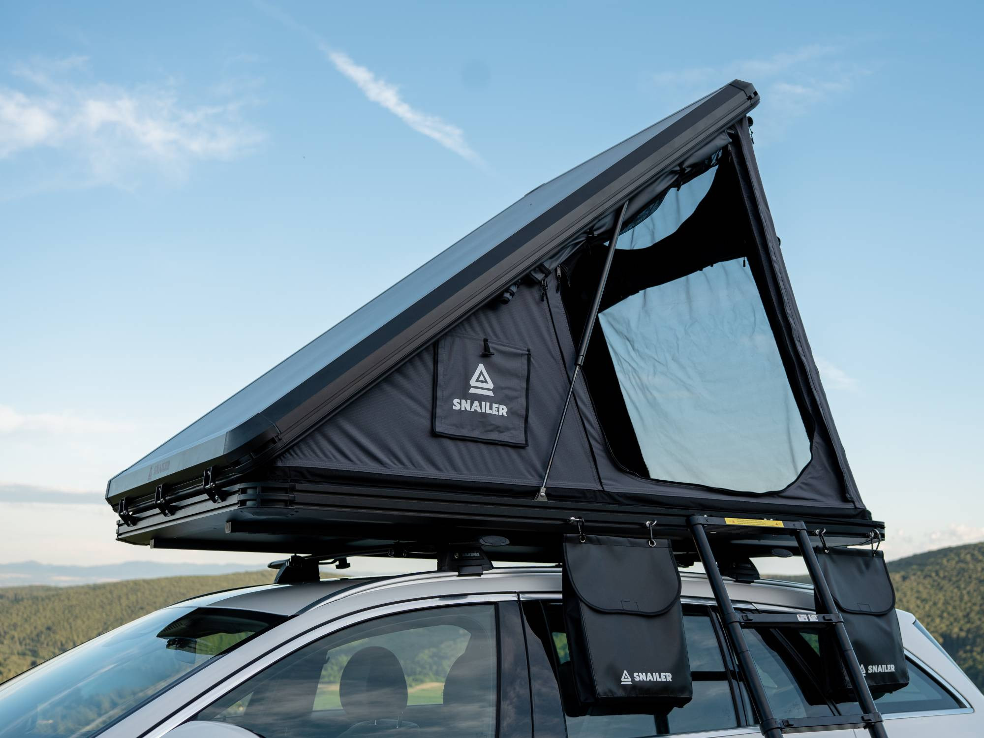SNAILER® Alduo - aluminijasti strešni šotor