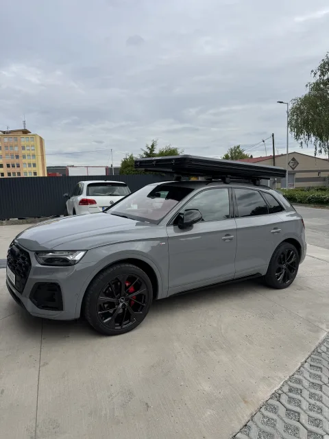 Snailer Alduo stresni sotor na vozilu Audi Q5 - fotografija stranke iz Slovaske